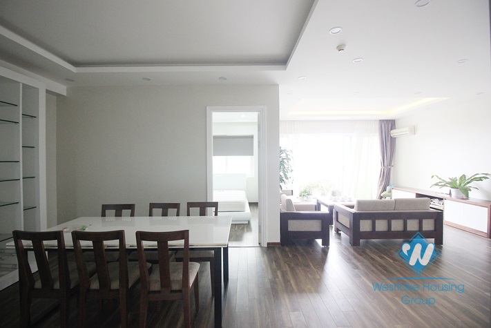Furnished 3 bedroom apartment for rent in Ciputra E Tower